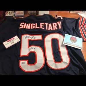 Mike Singletary Chicago Bears autographed jersey!